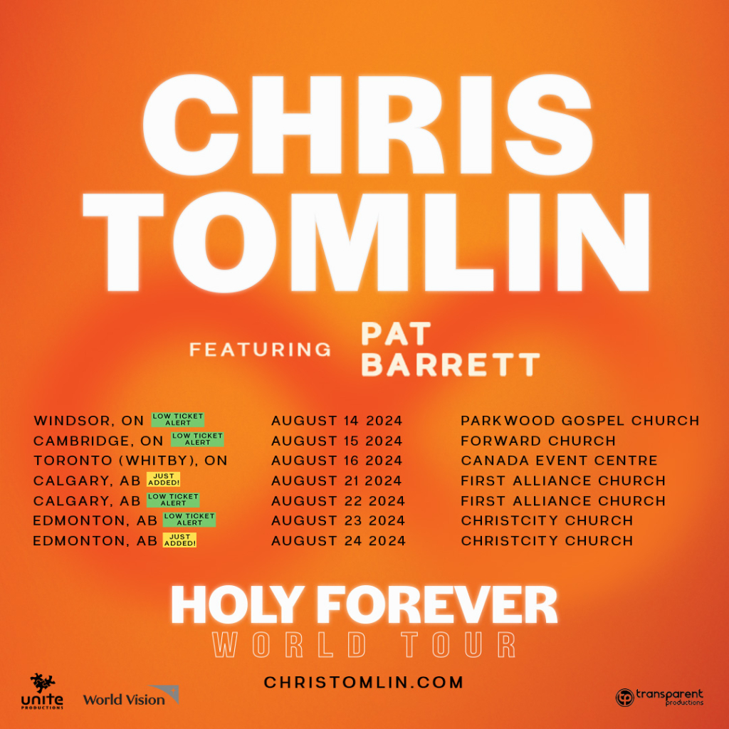 Chris Tomlin Concert Graphic